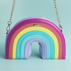 Skinnydip London Rainbow Crossbody Purse